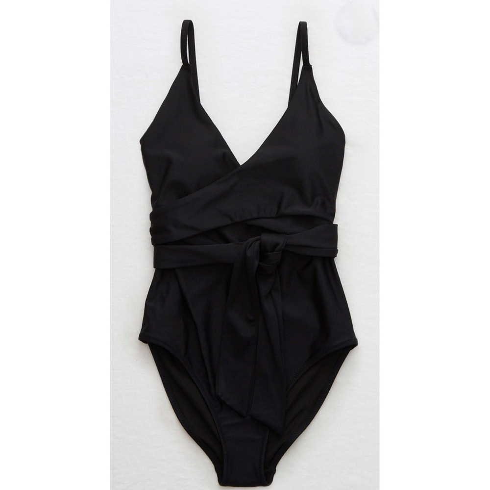 Aerie Wrap One Piece Swimsuit NWT